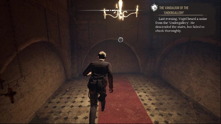 After examining the burnt items, use the concentration mode - Sherlock Holmes Chapter One: The Muse From Abroad, Art Gallery - walkthrough - Muse from abroad - Sherlock Holmes Chapter One Guide