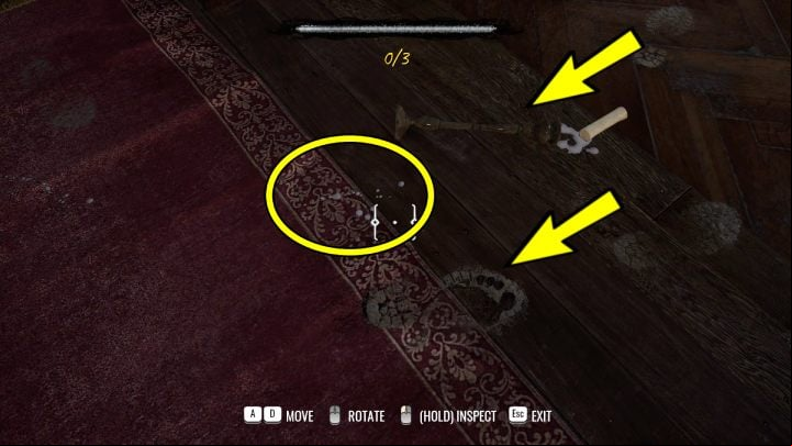 Approach the traces near the door with horse symbol and check - Sherlock Holmes The Awakened: Arnesons Mansion - Chapter 5 - Arnesons Mansion - Sherlock Holmes The Awakened Walkthrough
