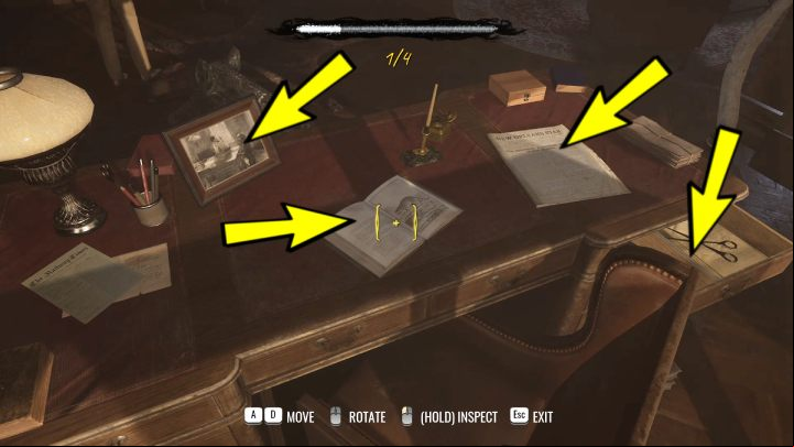 On the second floor, go through the door with the sword symbol - Sherlock Holmes The Awakened: Arnesons Mansion - Chapter 5 - Arnesons Mansion - Sherlock Holmes The Awakened Walkthrough