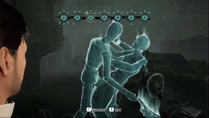 In the kitchen, set the scene with a person reaching for a cleaver - Sherlock Holmes The Awakened: Arnesons Mansion - Chapter 5 - Arnesons Mansion - Sherlock Holmes The Awakened Walkthrough