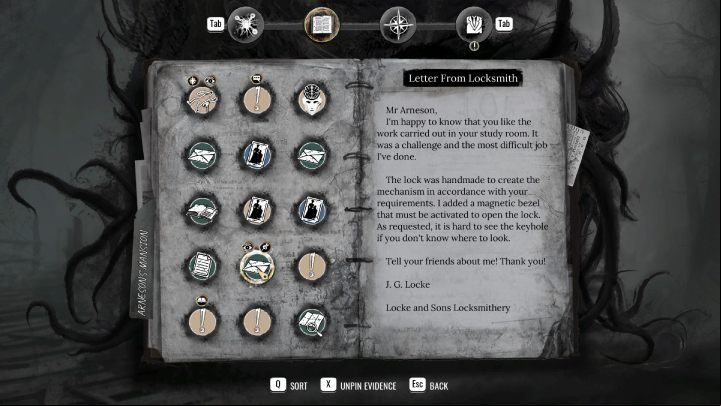 3 - Sherlock Holmes The Awakened: Arnesons Mansion - Chapter 5 - Arnesons Mansion - Sherlock Holmes The Awakened Walkthrough