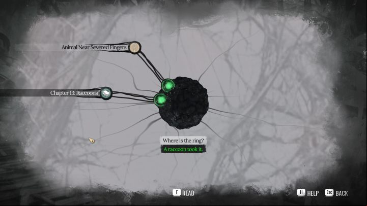 Enter the Mind Palace and at the question Where is the ring - Sherlock Holmes The Awakened: Arnesons Mansion - Chapter 5 - Arnesons Mansion - Sherlock Holmes The Awakened Walkthrough