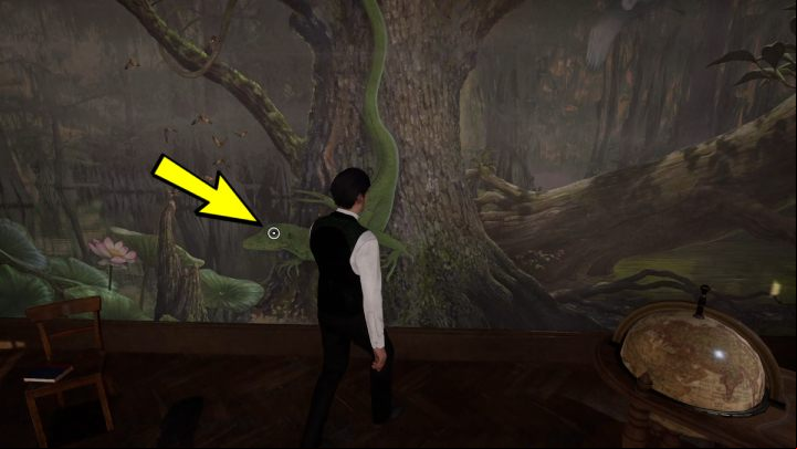 With the signet, return to Arneson's office and open the lock in the painting - Sherlock Holmes The Awakened: Arnesons Mansion - Chapter 5 - Arnesons Mansion - Sherlock Holmes The Awakened Walkthrough