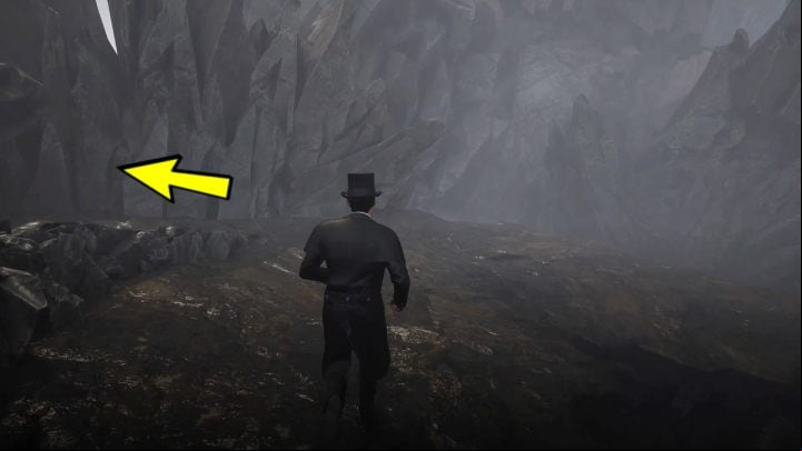 Turn left and follow the path - Sherlock Holmes The Awakened: Visions of Sherlock Holmes, warehouses underground - Chapter 2 - Port of London - Sherlock Holmes The Awakened Walkthrough