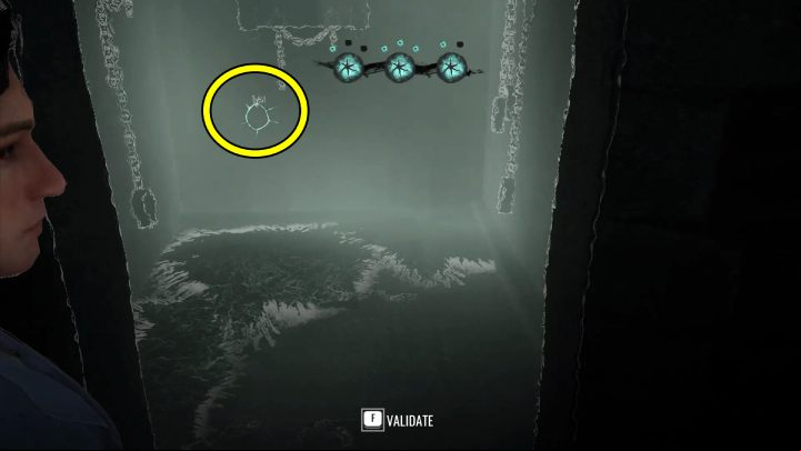 In another cell, enter Concentration Mode and investigate the trails on the ground - Sherlock Holmes The Awakened: Chapter 3 - Block B - Chapter 3 - Edelweiss Institute - Sherlock Holmes The Awakened Walkthrough