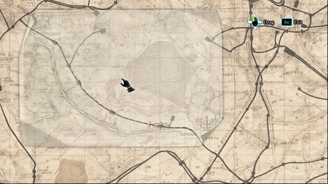 Now, you have to put the small map onto the big map from the suitcase so that the pictures match - Fake Train experiment - Riddle On The Rails - Sherlock Holmes: Crimes and Punishments - Game Guide and Walkthrough