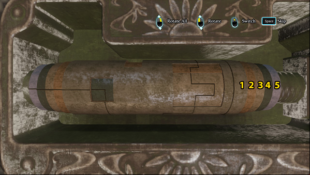 Switch to nr 5 and match the short horizontal line with the rest of them on nr 1, 2, 3 and 4 - Examine the rail switch and the Mines - Riddle On The Rails - Sherlock Holmes: Crimes and Punishments - Game Guide and Walkthrough