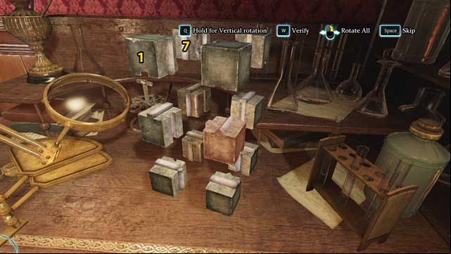 Swap nr 1 and nr 7 - Find the weapon - Blood Bath - Sherlock Holmes: Crimes and Punishments - Game Guide and Walkthrough