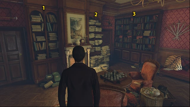 1 - Research, 2 - Newspapers, 3 - Encyclopedias. - Inspect Kew Gardens staff buildings and gather information on Montague Dunne - The Kew Gardens Drama - Sherlock Holmes: Crimes and Punishments - Game Guide and Walkthrough