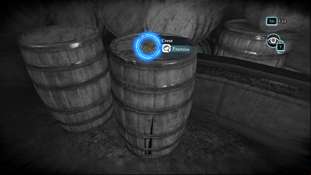 The Crest on the barrel - visible only when Holmess talent is active. - Request Wiggins assistance in locating the right circus - A Half Moon Walk - Sherlock Holmes: Crimes and Punishments - Game Guide and Walkthrough