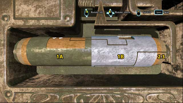 Rotate all so that you can see the horizontal lines on the right side of nr 2 and 3 - Request Wiggins assistance in locating the right circus - A Half Moon Walk - Sherlock Holmes: Crimes and Punishments - Game Guide and Walkthrough