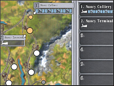 You should be able to find a lot of towns and factories to the north of Geneva - Scenario 6 - - Game scenarios - Sid Meiers Railroads! - Game Guide and Walkthrough