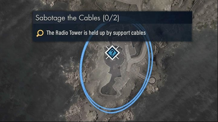 This task is not on the list from the very beginning of the mission, but you can unlock it easily - approach the radio communication center, which is in the southern part of the map, near the starting point - Sniper Elite 5: Side missions from mission 5 - walkthrough - Mission 5 - Festung Guernsey - Sniper Elite 5 Guide, Walkthrough