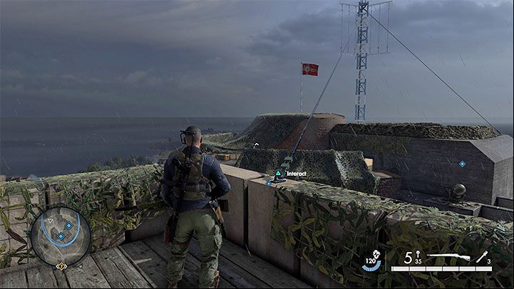 There are 2 ways to complete the mission objective, and you can choose any of them - Sniper Elite 5: Side missions from mission 5 - walkthrough - Mission 5 - Festung Guernsey - Sniper Elite 5 Guide, Walkthrough