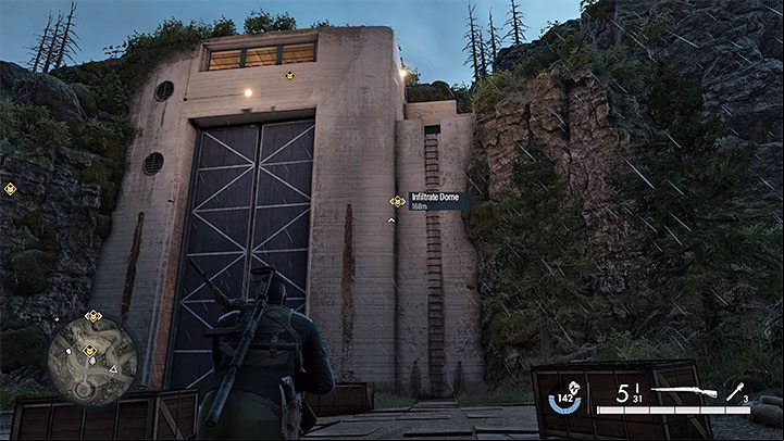 1 - Sniper Elite 5: Sabotaging the V2 rocket installations (mission 7) - walkthrough - Mission 7 - Secret weapons - Sniper Elite 5 Guide, Walkthrough