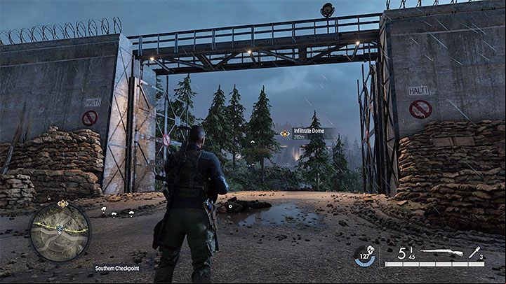 1 - Sniper Elite 5: Mission 7 (Secret Weapons) map and location description - walkthrough - Mission 7 - Secret weapons - Sniper Elite 5 Guide, Walkthrough