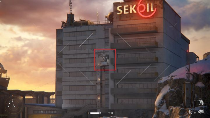 The sniper is hiding in this place- it, because soon you will go there. - Kolchak Harbor | Sniper Ghost Warrior Contracts Walkthrough - Walkthrough - Sniper Ghost Warrior Contracts Guide