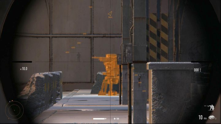 One shot to the barrel is enough to disarm it. - Kolchak Harbor | Sniper Ghost Warrior Contracts Walkthrough - Walkthrough - Sniper Ghost Warrior Contracts Guide