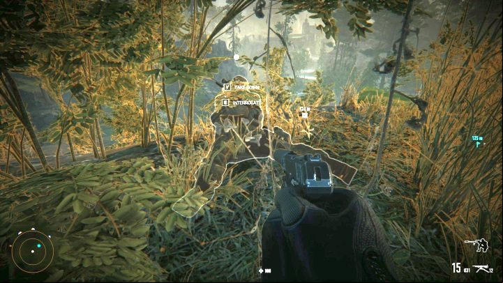 Enemy sniper lying in the grass. - Beketov Valley | Sniper Ghost Warrior Contracts Walkthrough - Walkthrough - Sniper Ghost Warrior Contracts Guide