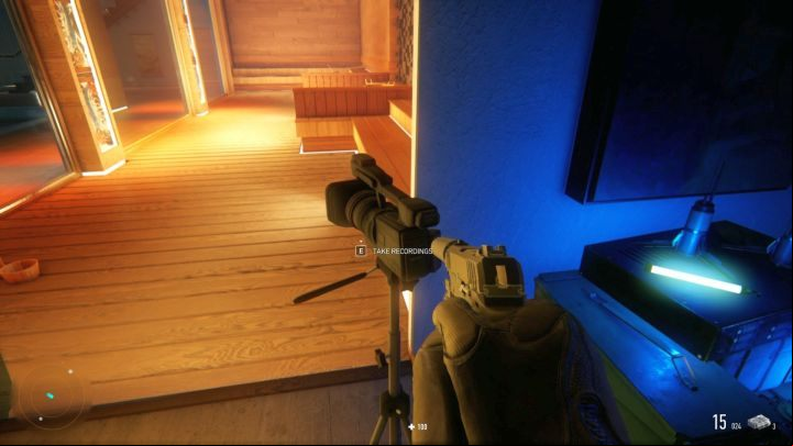 A camera with recordings can be found in the sauna. - Beketov Valley | Sniper Ghost Warrior Contracts Walkthrough - Walkthrough - Sniper Ghost Warrior Contracts Guide