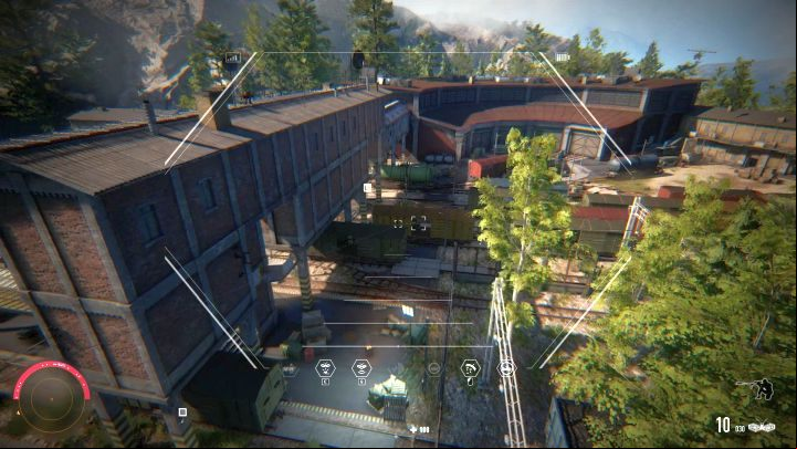 The drone can be used in the place where the train is but the jammer that will remove marking tags. - Sibirskaya-7 Junction - Walkthrough - Sniper Ghost Warrior Contracts Guide