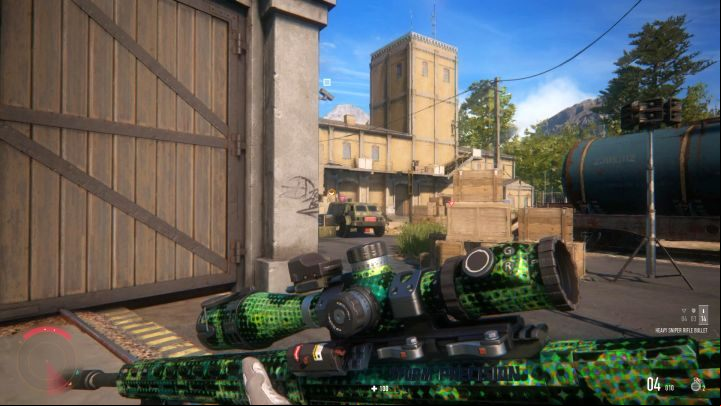 Alikhanow is located in the building in front of you. - Sibirskaya-7 Junction - Walkthrough - Sniper Ghost Warrior Contracts Guide