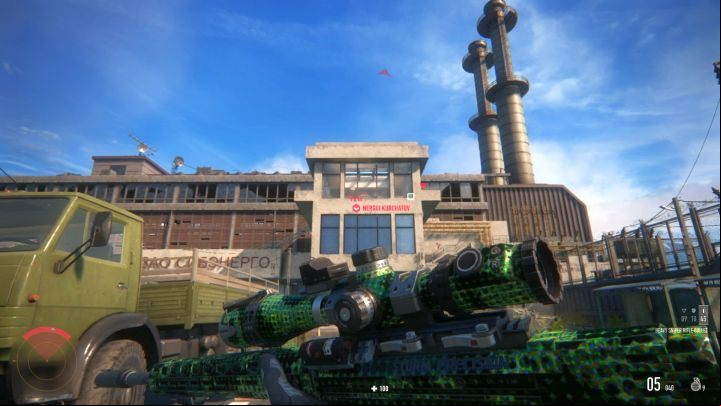 Your main target, Kurchatov, is in the building in front of you. - Sibirskaya-7 Junction - Walkthrough - Sniper Ghost Warrior Contracts Guide