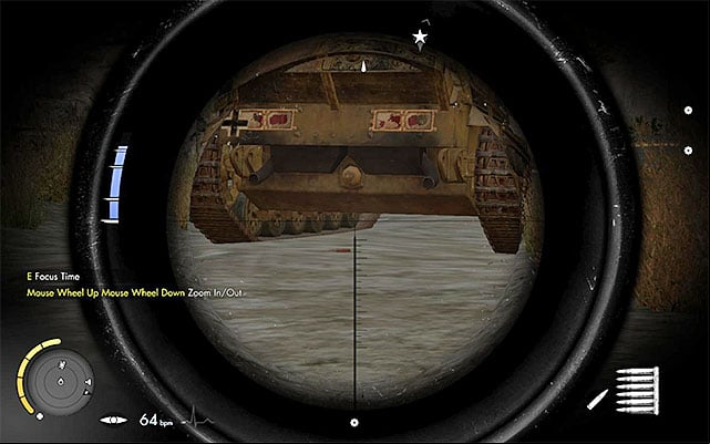 The dynamite can be very useful in completing the objective - Destroying the tank - Mission 3 - Halfaya - Sniper Elite III: Afrika - Game Guide and Walkthrough