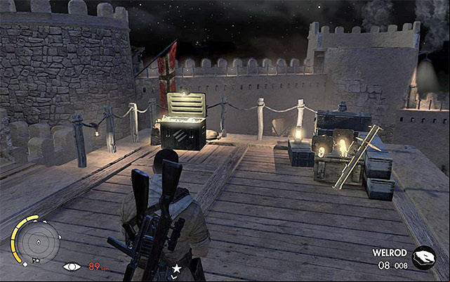 Rocket launchers - Clearing the courtyard from enemy forces - Mission 4 - Fort Rifugio - Sniper Elite III: Afrika - Game Guide and Walkthrough