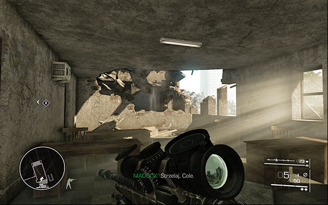 As the mission begins, run after Marinov to the nearby building - Get on the third floor and made photos - Act 2 - And Justice for All - Sniper: Ghost Warrior 2 - Game Guide and Walkthrough