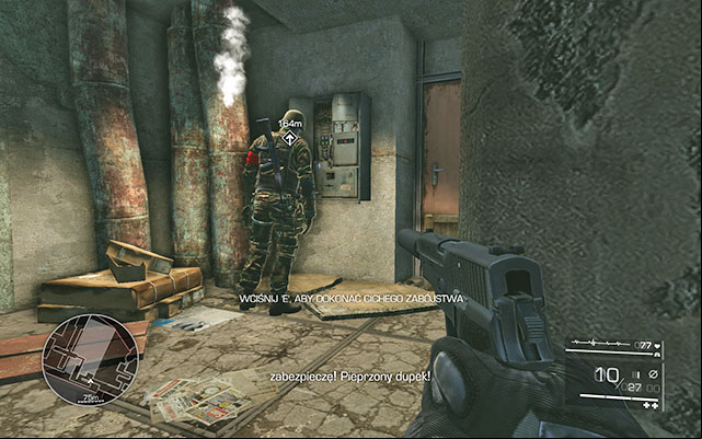 You will come across two speaking soldiers - wait a bit for them to split and start following them - Cross the sewers to the park - Act 2 - Ghost of Sarajevo - Sniper: Ghost Warrior 2 - Game Guide and Walkthrough