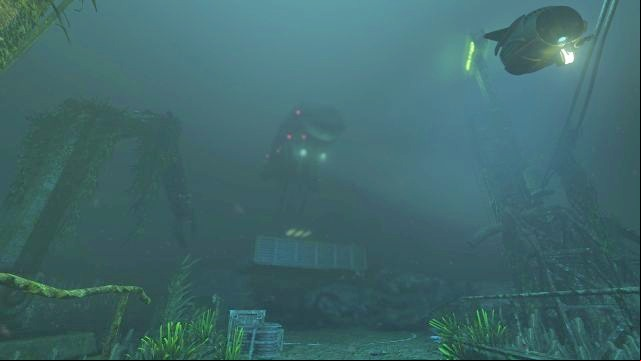 And here comes the Zeppelin. - Delta station | SOMA Game Walkthrough - Walkthrough - SOMA Guide