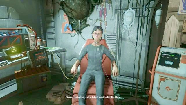 The last living human being. - Tau station | SOMA Game Walkthrough - Walkthrough - SOMA Guide