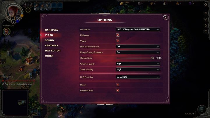2 - Songs of Conquest: Is there a full-screen map and a mini-map zoom option? - FAQ - Songs of Conquest Guide