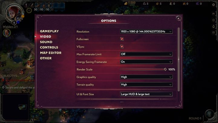 4 - Songs of Conquest: How to enlarge the HUD and font? - FAQ - Songs of Conquest Guide