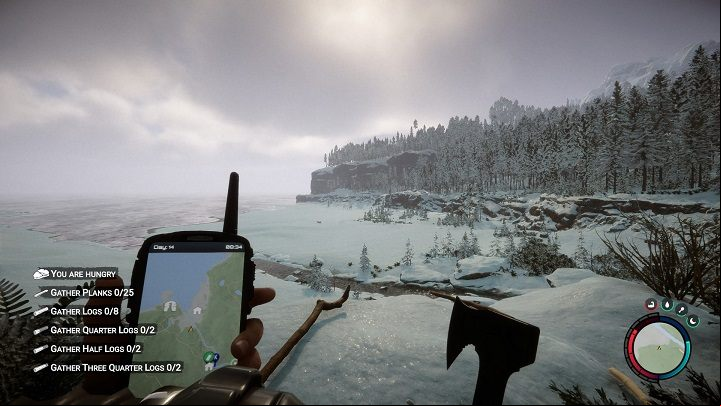 It is worth using the terrain as a natural barrier against enemy attacks - Sons of the Forest: Base location - Basics - Sons of the Forest Guide