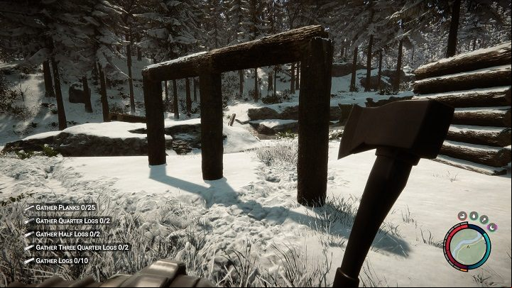 First build some basic beams - Sons of the Forest: Shelter elements - Resources and crafting - Sons of the Forest Guide