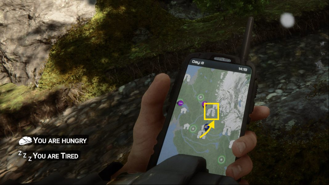 Finally, you can go to the cave with the shovel (map link: Cave #4) - Sons of the Forest: Where to find the shovel? - Resources and crafting - Sons of the Forest Guide