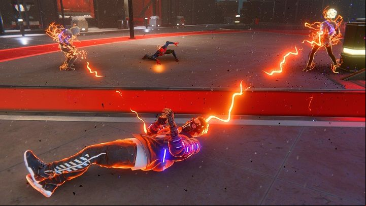 Miles will be attacked by one of the burglars - Spider-Man Miles Morales: Were Here For You walkthrough - Main missions - Spider-Man Miles Morales Guide