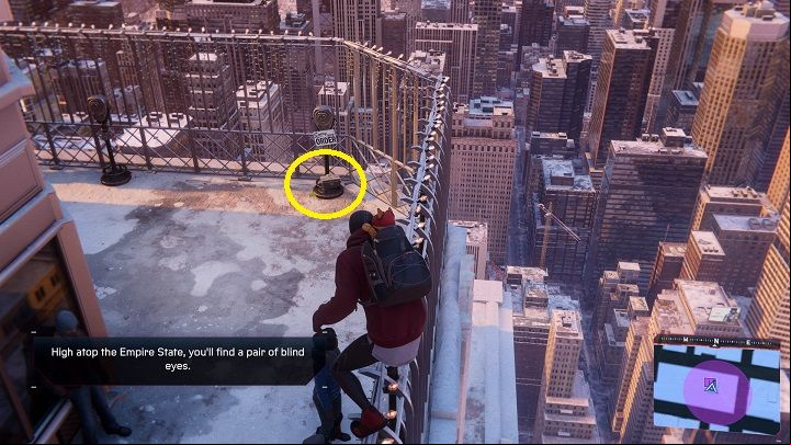 You can find the 2nd postcard in this district - Spider-Man Miles Morales: Midtown - map, collectibles and locations - World Atlas - Spider-Man Miles Morales Guide