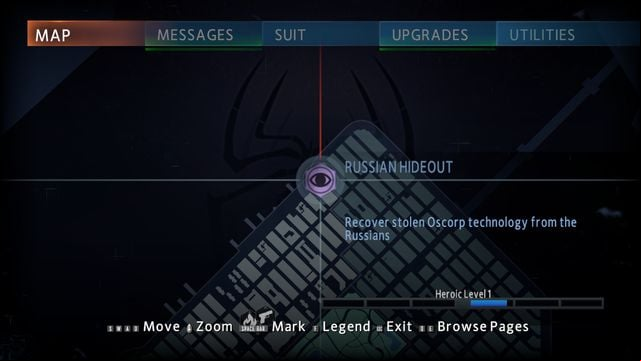 Location #1 - Hideouts - Side missions - The Amazing Spider-Man 2 - Game Guide and Walkthrough