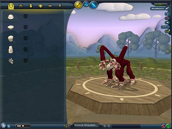 More informations about this part you can find in chapter Creating a tribe - First decisions and basic informations - Tribal Stage - Spore - Game Guide and Walkthrough