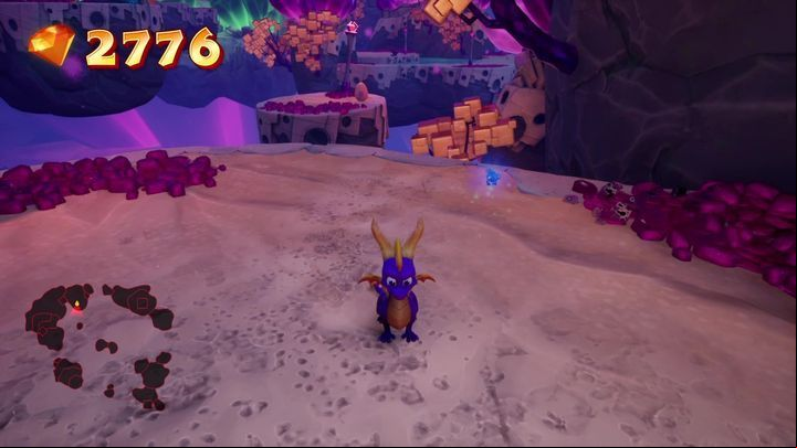 After you leave the building, turn right to find the island with the egg - Eggs - Secrets and mysteries - Spyro Reignited Trilogy Guide