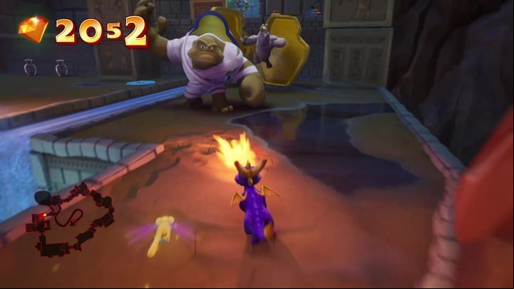You will emerge in a sizable area - Haunted Tomb | Spyro: Year of the Dragon Walkthrough - Midnight Mountain - Spyro Reignited Trilogy Guide