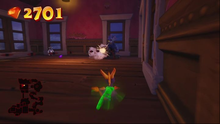 Going further you will find yourself in an underwater tunnel - Dino Mines | Spyro: Year of the Dragon Walkthrough - Midnight Mountain - Spyro Reignited Trilogy Guide
