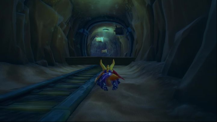 In the case of the tank, this will require ing through a tunnel - Dino Mines | Spyro: Year of the Dragon Walkthrough - Midnight Mountain - Spyro Reignited Trilogy Guide