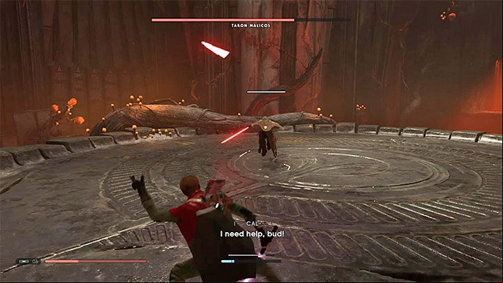 The boss likes to play with his lightsabers - Taron Malicos | Fallen Order Boss - Bosses - Star Wars Jedi Fallen Order Guide