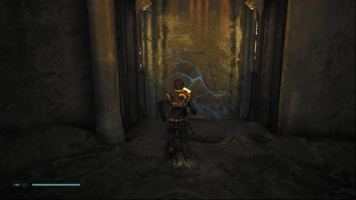 Again, another ageway, you can find behind a destroyed wall - Tomb of Miktrull | Jedi Fallen Order Tombs - Tombs - Star Wars Jedi Fallen Order Guide