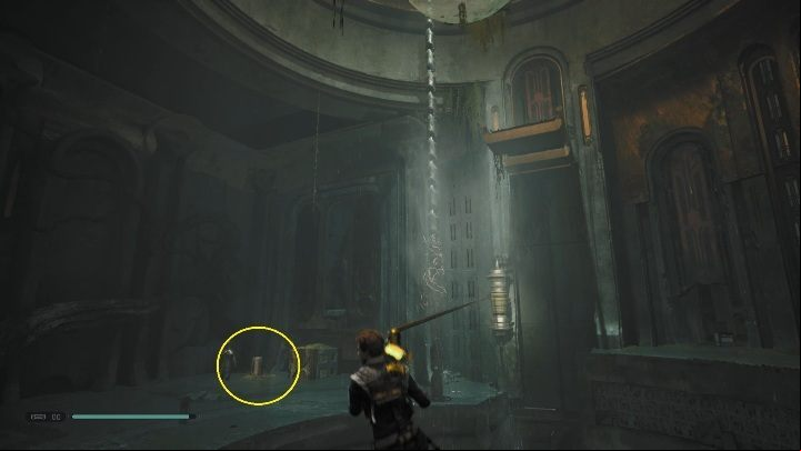 As you continue your exploration, you will return to the main room - Tomb of Miktrull | Jedi Fallen Order Tombs - Tombs - Star Wars Jedi Fallen Order Guide