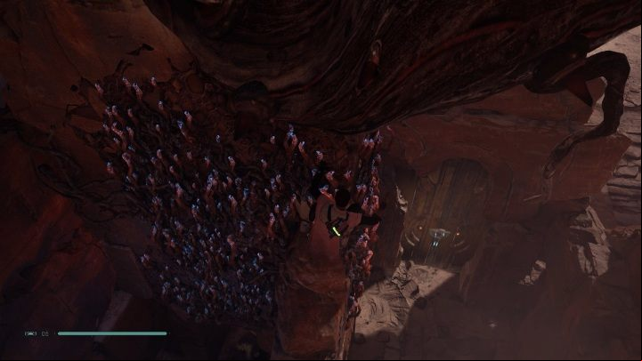 Part of the map: Strangled Cliffs - Secrets in Dathomir | Jedi Fallen Order Secrets - Dathomir - Star Wars Jedi Fallen Order Guide